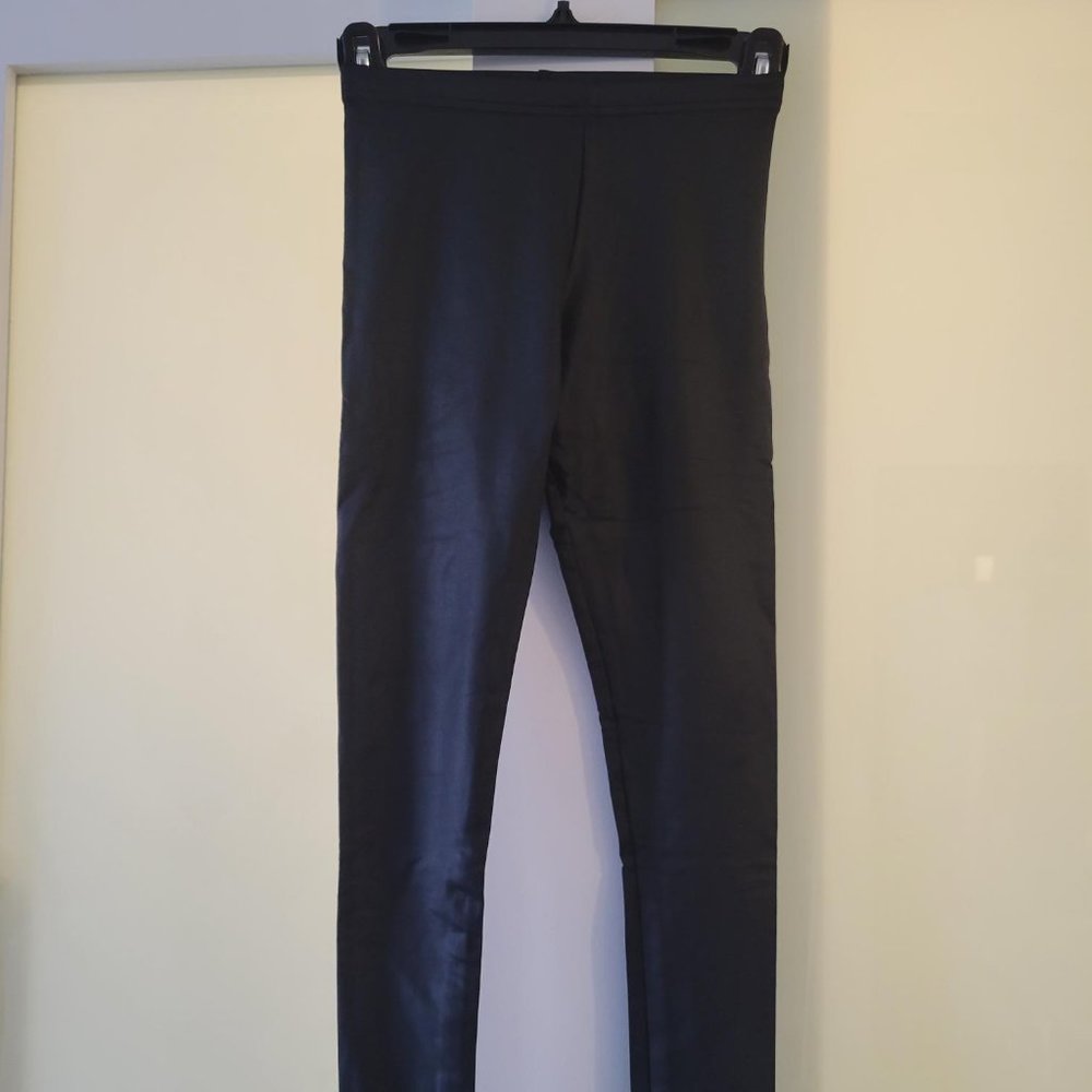 American Apparel Faux Leather Leggings